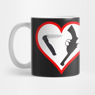 Knife and Gun Lover Mug